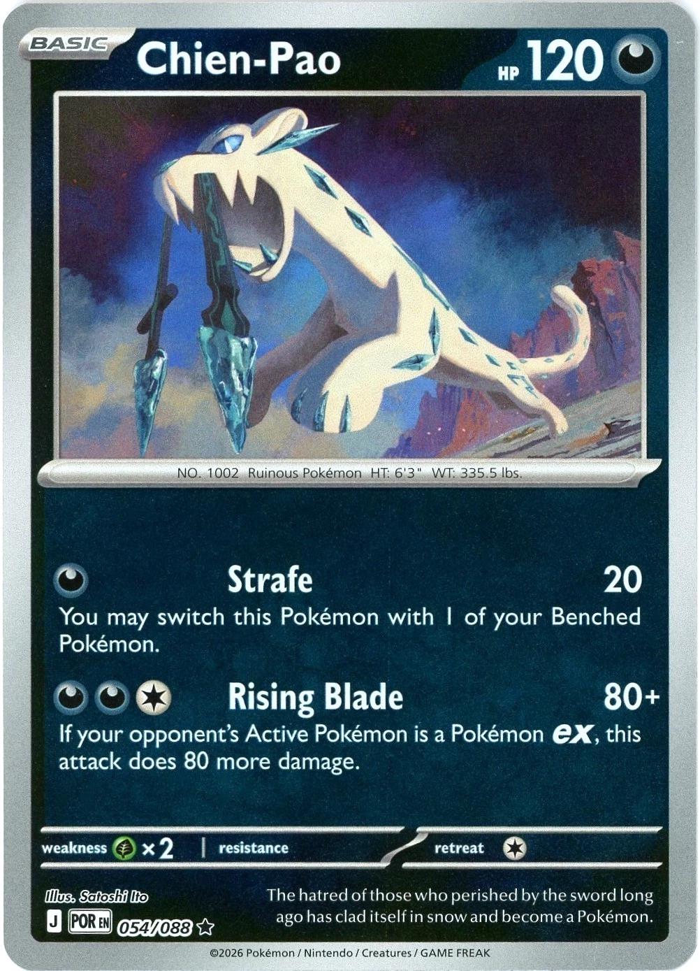 Chien-Pao [Reverse Holo]